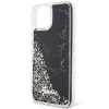 Guess Liquid Glitter Marble tok iPhone 14 - fekete - 4. kép