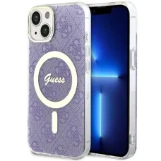 Guess 4G MagSafe tok iPhone 14 - lila