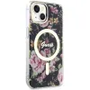 Guess Flower MagSafe tok iPhone 14-hez - fekete - 2. kép