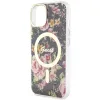 Guess Flower MagSafe tok iPhone 14-hez - fekete - 4. kép