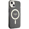 Guess Glitter Gold MagSafe tok iPhone 14 - fekete - 2. kép