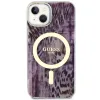 Guess Leopard MagSafe tok iPhone 14-hez - rózsaszín - 1. kép