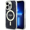 Guess GUHMP14XPCUMAK iPhone 14 Pro Max 6.7" fekete/fekete kemény tok Marble MagSafe thumbnail