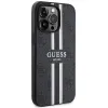 Guess GUHMP13LP4RPSK iPhone 13 Pro / 13 6.1” fekete/fekete kemény tok 4G Printed Stripes MagSafe tok - 2. kép