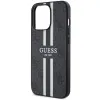 Guess GUHMP13LP4RPSK iPhone 13 Pro / 13 6.1” fekete/fekete kemény tok 4G Printed Stripes MagSafe tok - 4. kép