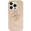 Guess GUHCP14LHG4SGD tok iPhone 14 Pro - arany Glitter Script Big 4G - 1. kép