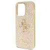 Guess GUHCP14LHG4SGD tok iPhone 14 Pro - arany Glitter Script Big 4G - 4. kép