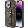 Guess Grip Stand 4G Triangle Strass tok az iPhone 15 Pro Max-hoz - barna thumbnail