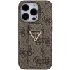 Guess Grip Stand 4G Triangle Strass tok az iPhone 15 Pro Max-hoz - barna - 2. kép