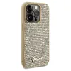 Guess Disco Metal Script tok iPhone 14 Pro - arany - 2. kép