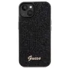 Guess Disco Metal Script tok iPhone 14 / 15 / 13 - fekete - 1. kép