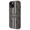 Guess 4G Printed Stripes MagSafe tok iPhone 15/14/13 - barna - 0. kép