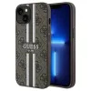 Guess 4G Printed Stripes MagSafe tok iPhone 15/14/13 - barna thumbnail