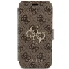 Guess 4G Metal Logo tok iPhone 15 / 14 / 13 - barna - 1. kép