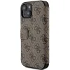 Guess 4G Metal Logo tok iPhone 15 / 14 / 13 - barna - 4. kép