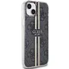 Guess IML 4G Gold Stripe tok iPhone 15 Plus / 14 Plus - fekete - 2. kép