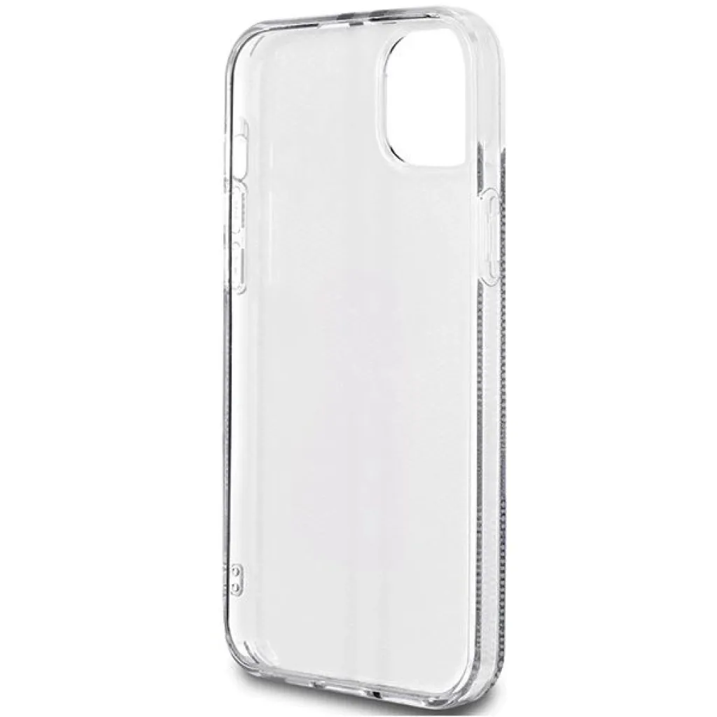 Guess IML 4G Gold Stripe tok iPhone 15 Plus / 14 Plus - fekete - 7