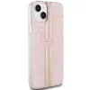 Guess IML 4G Gold Stripe tok iPhone 15 Plus / 14 Plus - rózsaszín - 2. kép