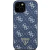 Guess 4G Triangle Metal Logo tok iPhone 15 Plus / 14 Plus - kék - 1. kép