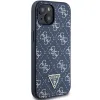 Guess 4G Triangle Metal Logo tok iPhone 15 Plus / 14 Plus - kék - 2. kép