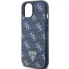 Guess 4G Triangle Metal Logo tok iPhone 15 Plus / 14 Plus - kék - 4. kép