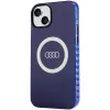 Audi IML Big Logo MagSafe tok iPhone 15 Plus / 14 Plus - kék - 0. kép