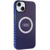 Audi IML Big Logo MagSafe tok iPhone 15 Plus / 14 Plus - kék - 4. kép