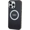 Audi IML Big Logo MagSafe tok iPhone 15 Pro Max - fekete - 0. kép