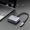 Ugreen CM162 50505 USB-C - HDMI / VGA / USB-A 3.0 / USB-C PD adapter - szürke - 2. kép