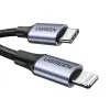 Ugreen US304 60759 Lightning - USB-C 2.0 MFi kábel 1 m - szürke - 0. kép