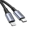 Ugreen US304 60759 Lightning - USB-C 2.0 MFi kábel 1 m - szürke - 2. kép