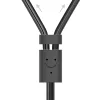 Ugreen AV102 10510 kábel 3.5 mm mini jack (apa) / 2RCA (apa) 2m - szürke - 1. kép