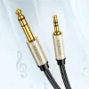 Ugreen AV127 10630 audio TRS kábel mini jack 3.5mm / jack 6.35mm 5m - szürke - 0. kép