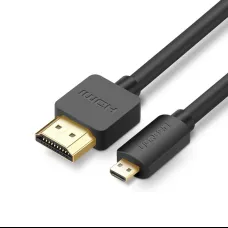 Ugreen HD127 micro HDMI - HDMI 2.0 4K 60Hz kábel 1 m - fekete