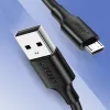 Ugreen US289 60135 micro USB / USB-A kábel 0.5m - fekete - 1. kép