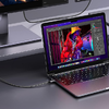 Ugreen CM556 kábel USB-C és DisplayPort 8K csatlakozókkal, 2 m hosszú - szürke - 3. kép