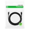 Ugreen US286 USB-C - USB-C PD QC 3A 480Mb/s kábel 1.5m - fekete - 3. kép