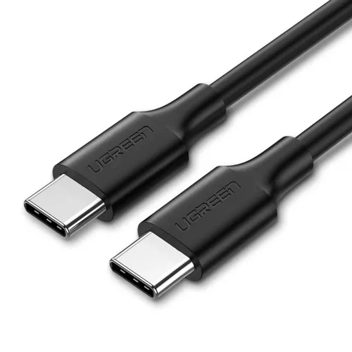 Ugreen US286 USB-C - USB-C PD QC 3A 480Mb/s kábel 1.5m - fekete