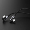 Ugreen US323 szögletes USB-C - USB-C PD QC kábel 60W 3A 2m - fekete - 4. kép