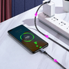 Ugreen US334 70643 USB-C (szögletes) / USB-C (egyenes) kábel 100W PD 1m - fekete - 1. kép