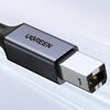 Ugreen US370 45106 nyomtató kábel USB-C / USB-B 2m - fekete - 3. kép
