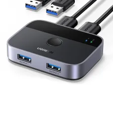 Ugreen CM757 2in1 adapter 2x USB-A 3.0 (input) / 2x USB-A (output) - szürke