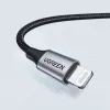 Ugreen US199 60157 USB-A / Lightning MFi kábel 1.5m - fekete - 4. kép