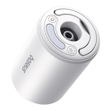 Baseus PocketGo Pro turista pumpa levegő leeresztő funkcióval és LED zseblámpával - fehér