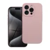 SILICONE 2mm tok iPhone 16 Pro homok rózsaszín - 0. kép