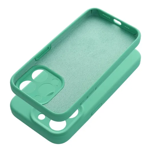 Szilikon tok 2mm az IPHONE 16 Pro-ra, menta