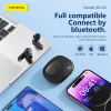 Foneng Bluetooth Fülhallgató TWS BL152 ANC+ENC zajszűrő fekete - 3. kép