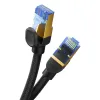 Baseus gyors internet kábel RJ45 cat.7 10Gbps 25m fonott fekete - 0. kép