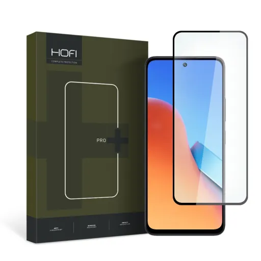 HOFI GLASS PRO+ EDZETT ÜVEG Xiaomi Redmi 12 FEKETE üvegfólia