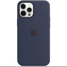 MHLD3ZM/A Apple Szilikon Magsafe Tok iPhone 12 Pro Max Deep Navy